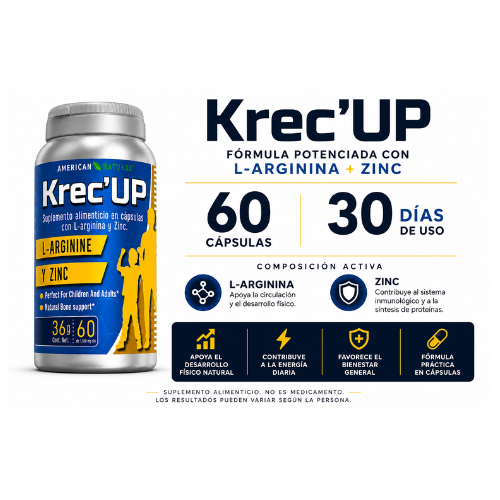 Krec Up™: Tratamiento Completo de 2 Meses – (Oferta Especial) 🎁